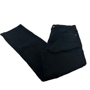 Dickies Women's Size 18 Pant Jeans Black Four Pocket Nick On Front Pocket